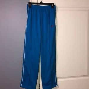 Blue Nike sweat pants